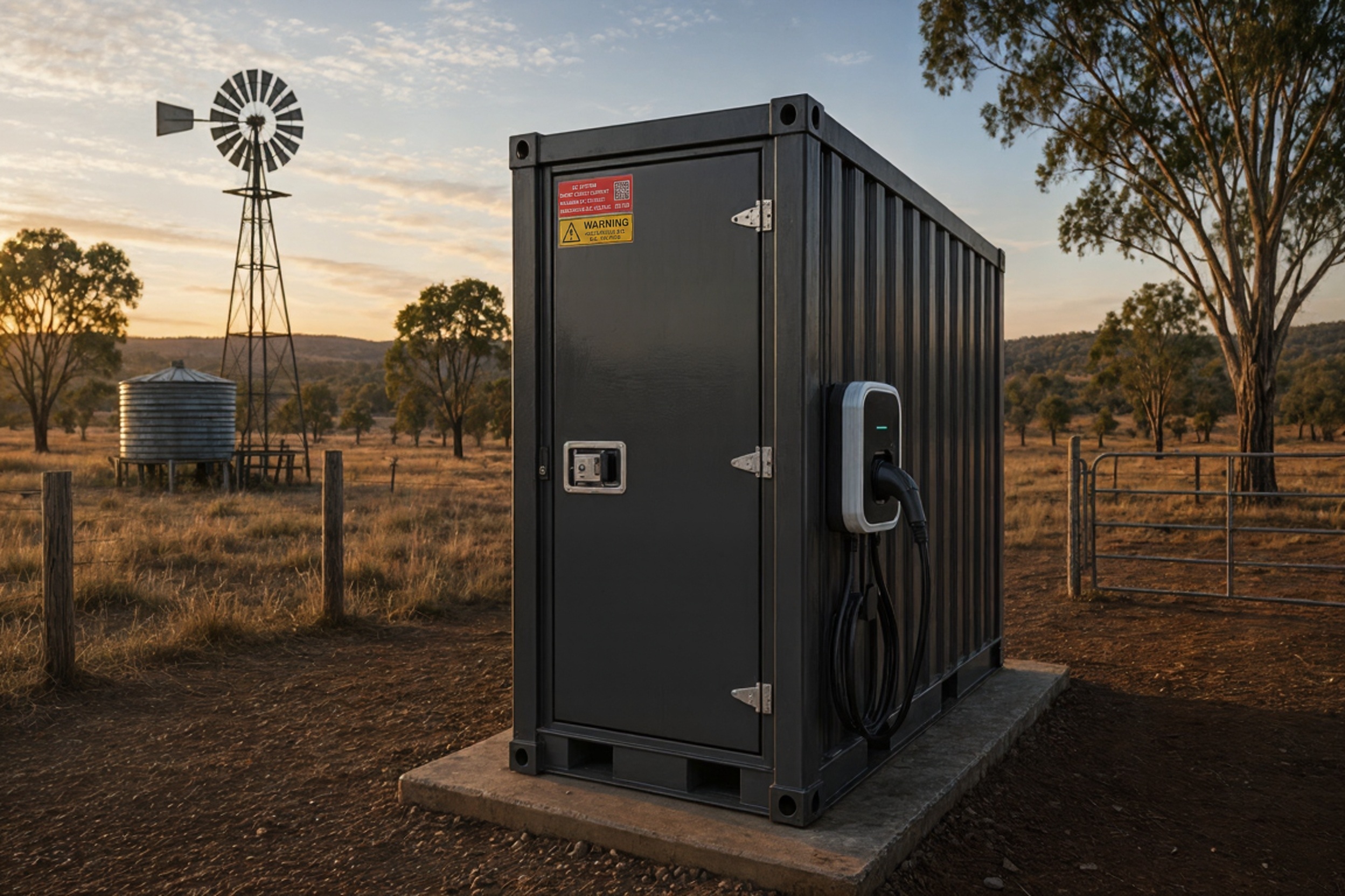 Better Life Batteries Microgrid with EV charger
